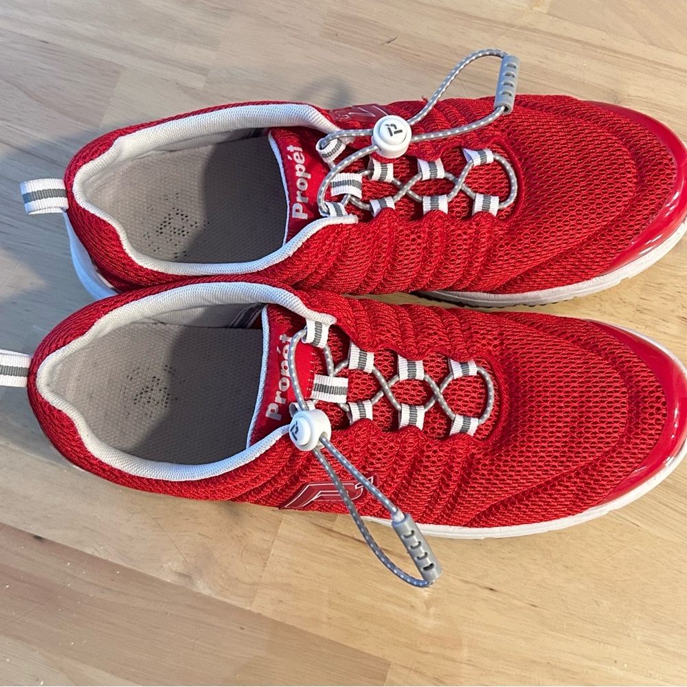 Propet Red Women's Sneakers Size 11 - Picture 4 of 7